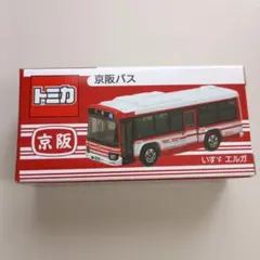 京阪バス いすゞ エルガ 特注トミカ ⅢⅢ□Ⅱ□□□Ⅱ□ - メルカリ