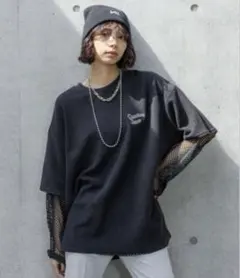 tシャツ ループミニウラケロゴT レディース