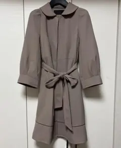 最終価格！レイビームス❤︎丸襟が可愛いダークベージュコート⭐︎超美品！