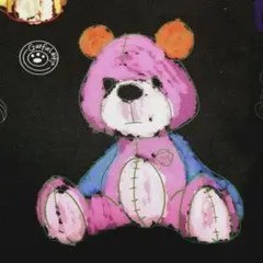 ⭐本日限定お値下❗️新品❗◆クマちゃんがいっぱい柄半袖開襟シャツ•XXLsize