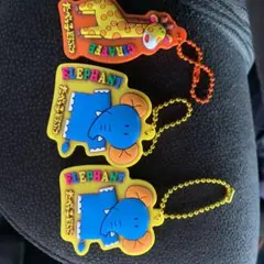 たべっ子どうぶつ ぷっくりラバマスグミ ラバーマスコット　キーホルダー