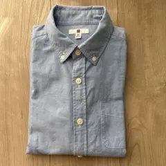 UNIQLO 長袖シャツ 140サイズ ライトブルー