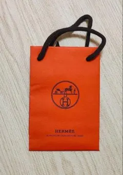 HERMES オレンジ ショップ袋