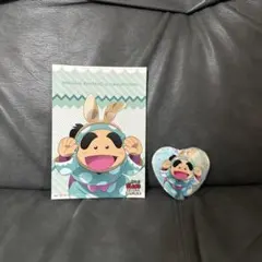 忍たま ナンジャタウン しんベヱ ハート缶バッジ