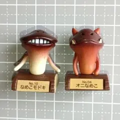 海洋堂 特産品 なめこの山 セット ミニチュア フィギュア 平成レトロ 当時物のサムネイル