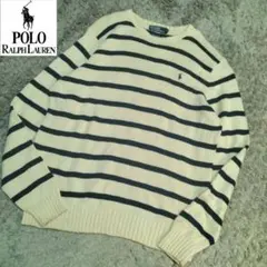 ス*チ様 POLO RALPH LAUREN　 ポニー刺繍　 ボーダー柄ニット