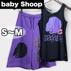 【未使用品】 BABY SHOOP　2枚セット　タンクトップ　S~M　紫　ダンス