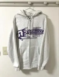 HOME ECONOMICS EXPERIMENT ジップパーカー グレー Lのサムネイル