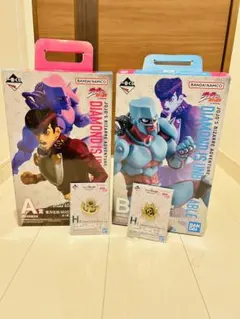 一番くじ ジョジョの奇妙な冒険 A賞東方仗助B賞クレイジー・ダイヤモンド＋おまけ