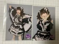 チバゆな　きゅるりんってしてみて　ランダムブロマイド　2枚セット