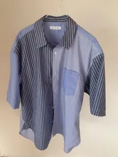 FREAK'S STORE ストライプ 半袖シャツのサムネイル