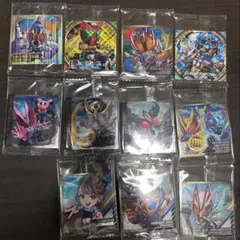 仮面ライダーウエハース　11枚セット
