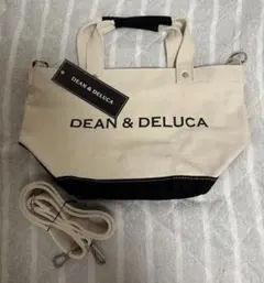 DEAN&DELUCA ディーンアンドデルーカ 2WAY トート アイボリー 黒