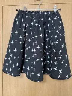 MARKEYS 星柄 スカート 130cm ブラックのサムネイル