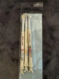 threeppy ディズニー メイクブラシ 3本セット ミッキー＆フレンズ