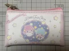 リトルツインスターズ トレーディングフラットポーチ キキララ