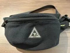 DUFFER フリースボディバッグ ブラック