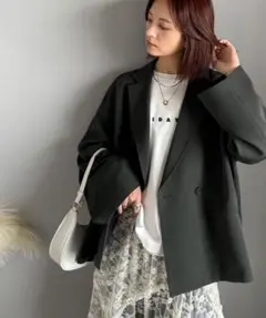 テーラードジャケット ダブル