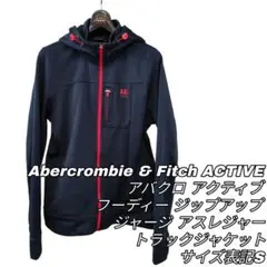 y2k Abercrombie&Fitch トラッカージャケット M ジャージ Abercrombie & Fitch Vintage Y2K Men's XL Red White Blue