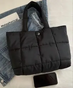 キルティングトートバック