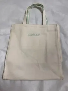 新品未使用　CLINIQUE ノベルティ　ミニトートバッグのサムネイル