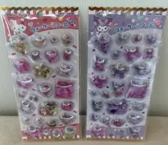新品！！！ ハローキティ・クロミ プチウォーターinシール