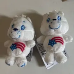 Care Bears 　ケアベア　ちびでかマスコット　 2体セット