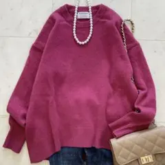 美品　ジャーナルスタンダード　カシミヤ100%クルーネックプルオーバー