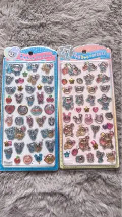 ⑥【訳あり品！！】キャラクターうるちゅるシール（硬い）