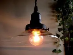 10月末まで　アンティーク　手渡し限定　関西　昭和レトロ　照明　直結 yamagiwa ヤマギワ 近藤昭作 「竹のあかり」4灯タイプ 横楕円型 竹製