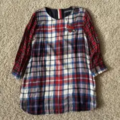 TOMMY HILFIGER チェック柄ワンピース 104