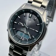 稼働品✨ カシオ リニエージ マルチバンド6 電波ソーラー チタン 腕時計