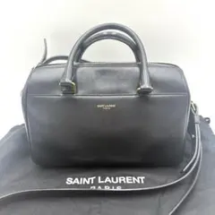 【良品✨】saint laurent サンローラン　ベイビーダッフル　バッグ　黒