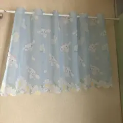 【新品未使用】大人気キャラクター☆シナモロールのカフェカーテン☆