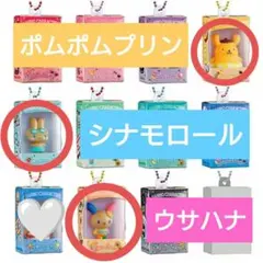 サンリオキャラクターズ チョコボックス　シナモン　ポムポムプリン　ウサハナ