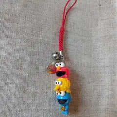 《値下げ》エルモ ビッグバード クッキーモンスター ストラップ