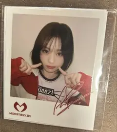 babymonster アヒョンファンクラブ 継続特典　ポロライドトレカ