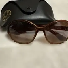 Ray-Ban サングラス ブラウン系 ケース・クロス付
