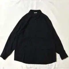 AURALEE FLAT YARN RIB KNIT VEST 黒 4 - メルカリ