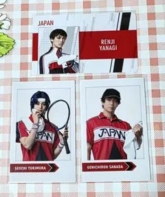 新テニミュ 幸村精市 真田弦一郎 柳蓮二 ポラショット 特典 カード