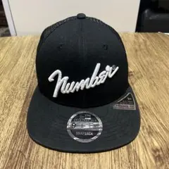 NUMBER (N)INE×NEW ERA キャップ08AWブラック7 3/8 NUMBER (N)INE（ナンバーナイン） キャップ 帽子 メンズ レディース