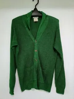 BEAUTY & YOUTH グリーン カーディガン