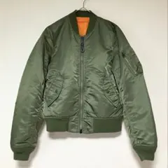 アルファインダストリーズ MA-1 フライトジャケット レディース カーキ