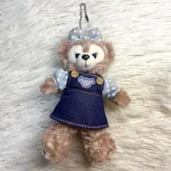 ダッフィー シェリーメイ デニム ぬいぐるみバッジ