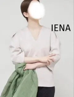 美品 IENA イエナ ファインサーマルフォルムプルオーバー 長袖 綿100%