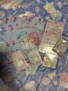キキララ　クリアファイル 文房具セット