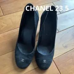 CHANEL パンプス　ブラック　37サイズのサムネイル