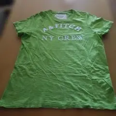 Abercrombie & Fitch グリーンTシャツ XL