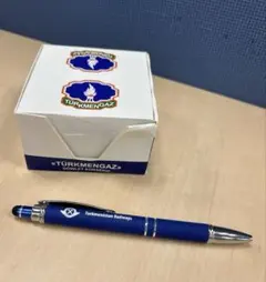 トルクメニスタン Turkmenistan ボールペン メモ帳セット 万博のサムネイル