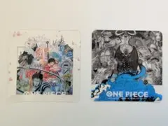 ワンピース　ONEPIECE　2枚セット　コースター　ナツコミ　ワノ国(非売品)